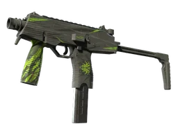 StatTrak™ MP9 | Deadly Poison (Battle-Scarred)