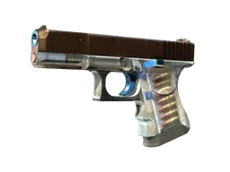 Glock-18 | Clear Polymer (Battle-Scarred)