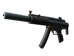 StatTrak™ MP5-SD | Acid Wash (Minimal Wear)