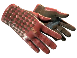 ★ Driver Gloves | Crimson Weave (Well-Worn)
