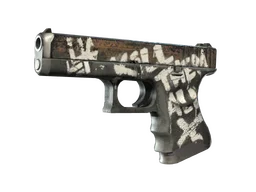 StatTrak™ Glock-18 | Wasteland Rebel (Well-Worn)