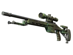 Souvenir SSG 08 | Jungle Dashed (Minimal Wear)