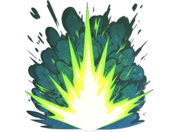 Sticker | Boom Detonation (Glitter)