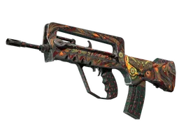FAMAS | Eye of Athena (Well-Worn)