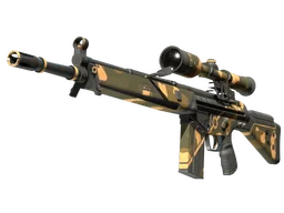 StatTrak™ G3SG1 | Black Sand (Well-Worn)