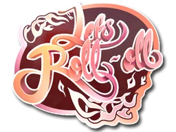 Sticker | Let's Roll-oll