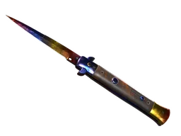 ★ StatTrak™ Stiletto Knife | Marble Fade (Factory New)