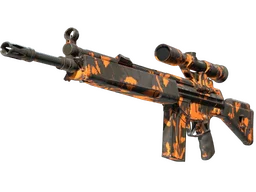 G3SG1 | Orange Crash (Well-Worn)