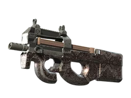 P90 | Baroque Red (Well-Worn)