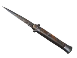 ★ Stiletto Knife | Rust Coat (Well-Worn)