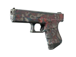 Glock-18 | Teal Graf (Well-Worn)