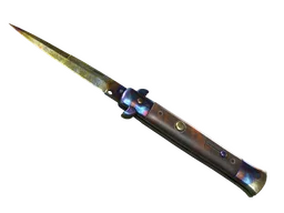 ★ StatTrak™ Stiletto Knife | Case Hardened (Battle-Scarred)