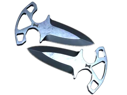 ★ Shadow Daggers | Blue Steel (Well-Worn)