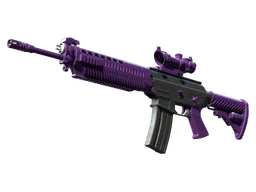 StatTrak™ SG 553 | Ultraviolet (Minimal Wear)