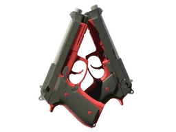StatTrak™ Dual Berettas | Panther (Minimal Wear)