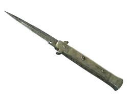 ★ Stiletto Knife | Safari Mesh (Battle-Scarred)