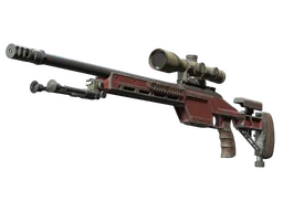 SSG 08 | Red Stone (Battle-Scarred)
