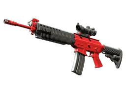 SG 553 | Candy Apple (Field-Tested)