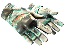★ Moto Gloves | Spearmint (Battle-Scarred)