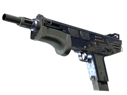 Souvenir MAG-7 | Navy Sheen (Well-Worn)