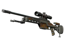 SSG 08 | Orange Filigree (Battle-Scarred)