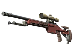 SSG 08 | Red Stone (Minimal Wear)