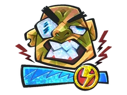 Sticker | Overloaded (Glitter)