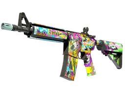 StatTrak™ M4A4 | In Living Color (Minimal Wear)