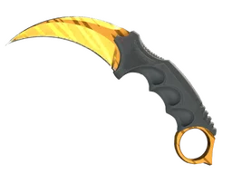 ★ StatTrak™ Karambit | Tiger Tooth (Minimal Wear)