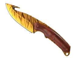 ★ Gut Knife | Tiger Tooth (Minimal Wear)