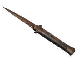 ★ StatTrak™ Stiletto Knife | Rust Coat (Battle-Scarred)