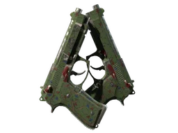 Dual Berettas | Briar (Field-Tested)