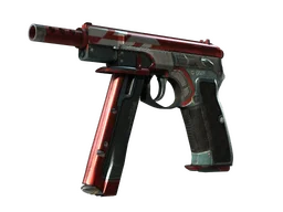 CZ75-Auto | Red Astor (Field-Tested)