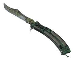 ★ StatTrak™ Butterfly Knife | Boreal Forest (Battle-Scarred)