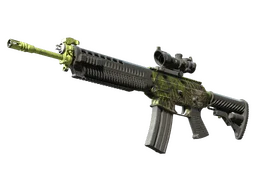 SG 553 | Lush Ruins (Field-Tested)
