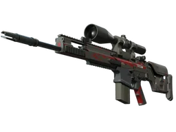 SCAR-20 | Crimson Web (Battle-Scarred)