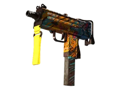StatTrak™ MAC-10 | Stalker (Battle-Scarred)
