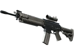 SG 553 | Damascus Steel (Field-Tested)