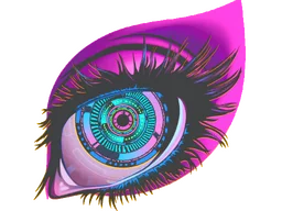 Sticker | Dystopian Gaze (Lenticular)