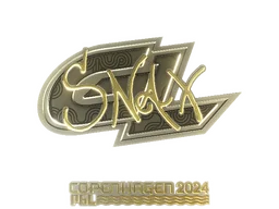 Sticker | Snax (Gold) | Copenhagen 2024