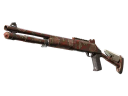StatTrak™ XM1014 | Red Python (Minimal Wear)