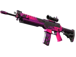 StatTrak™ SG 553 | Pulse (Minimal Wear)