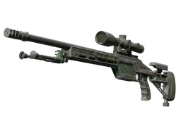Souvenir SSG 08 | Jungle Dashed (Battle-Scarred)