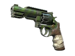 StatTrak™ R8 Revolver | Survivalist (Well-Worn)