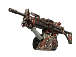 Negev | Lionfish (Battle-Scarred)