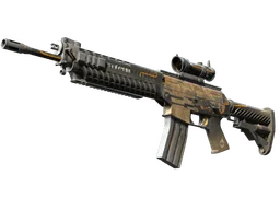 SG 553 | Triarch (Battle-Scarred)