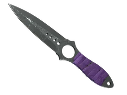 ★ Skeleton Knife | Ultraviolet (Battle-Scarred)