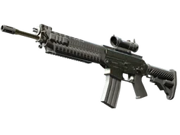 SG 553 | Army Sheen (Field-Tested)