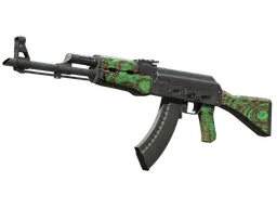 AK-47 | Green Laminate (Well-Worn)
