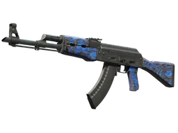 StatTrak™ AK-47 | Blue Laminate (Minimal Wear)